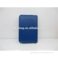 Wholesale High Quality Multifunctional Notebook Cover Dark Blue Leather Cover For School